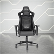 Techni Sport TS-83 Ergonomic High-Back Fabric Racer Style PC Gaming Chair- Black