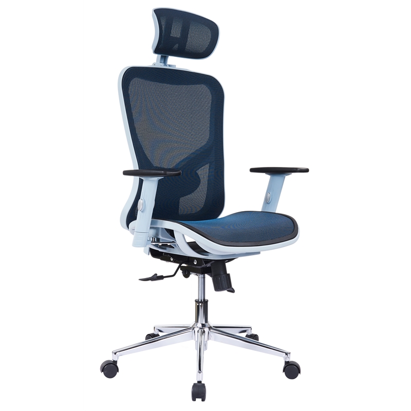 Techni Mobili HighBack Executive Fabric Mesh Office Chair with Arms