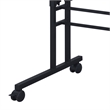 Techni Mobili Engineered Wood Adjustable Desktop/Shelves Writing Desk - Black