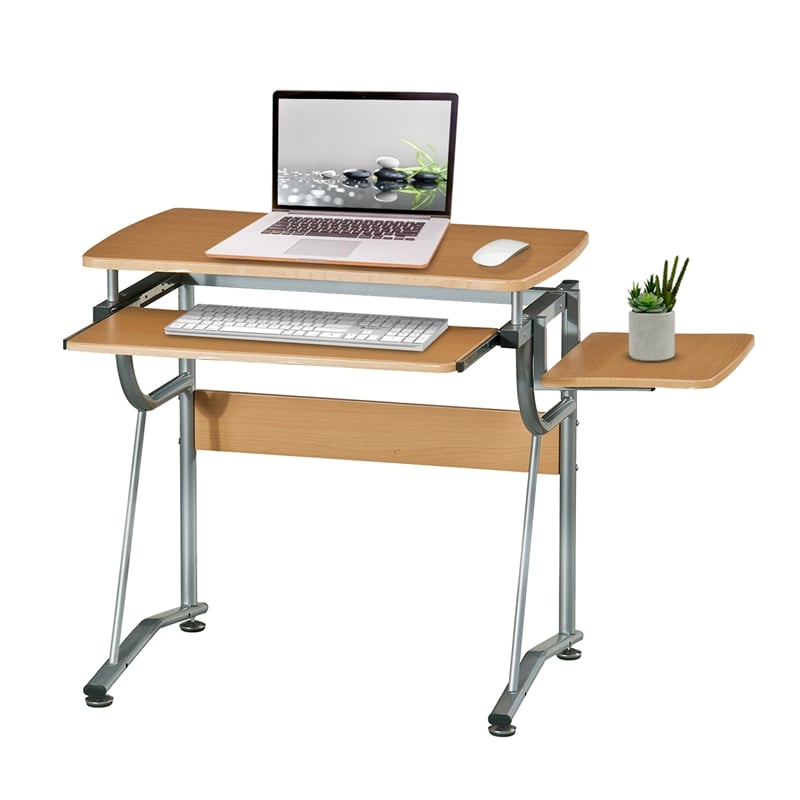 TECHNI MOBILI Cassandra Wood Comptuer Desk in Cherry