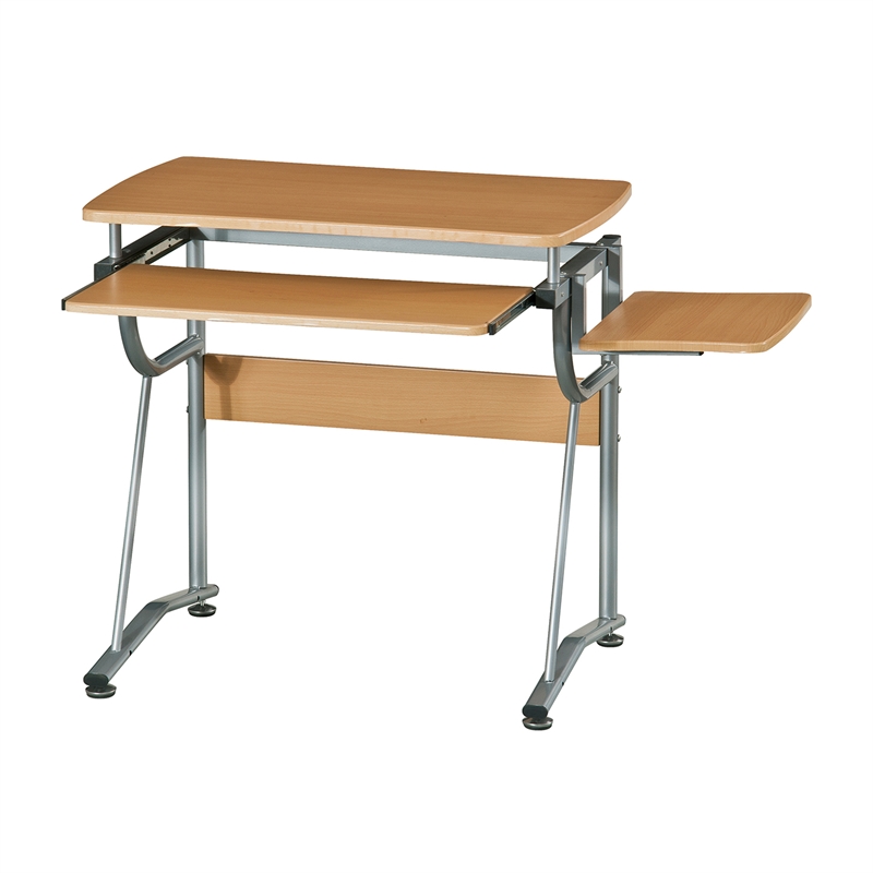TECHNI MOBILI Cassandra Wood Comptuer Desk in Cherry