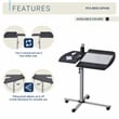 Ventura Mobile Laptop Stand in Graphite
