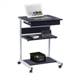 TECHNI MOBILI Modus Metal Computer Student Laptop Desk in Graphite