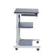 TECHNI MOBILI Modus Metal Computer Student Laptop Desk in Graphite