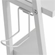 Techni Mobili Computer Writing Desk in White with Magnetic Dry Erase Board