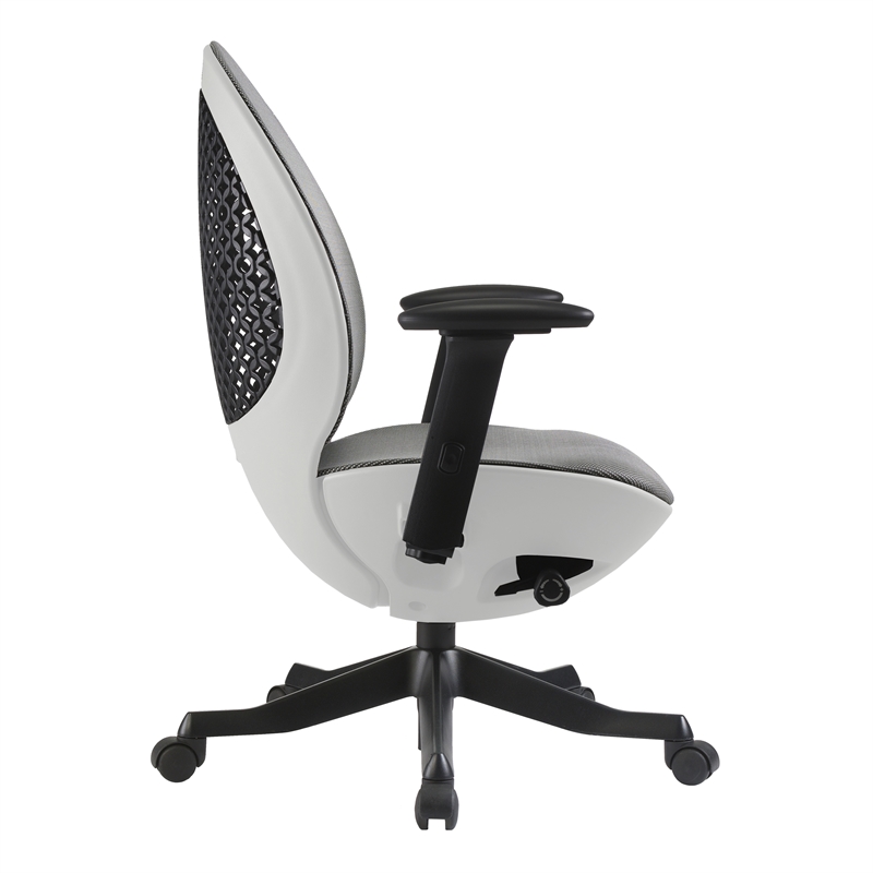 Techni Mobili Deco LUX Executive Office Chair - White