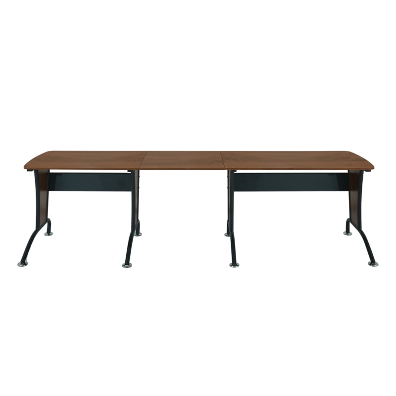 Techni Mobili Deluxe L-Shaped Desk with Inline Team Desk Option