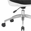 Techni Mobili Fabric Upholstered Office Swivel Chair in Black