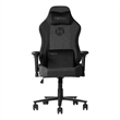 Techni Mobili Modern Velvet Fabric Gaming Chair w/ Height Adjustable in Black