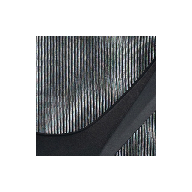 Techni Mobili Modern Mesh & Plastic Essential Ergonomic Office Chair in Black