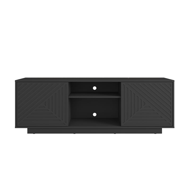Techni Mobili Modern Wood TV Stand with Storage for TVs up to 70