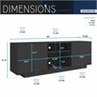 Techni Mobili Modern Wood TV Stand with Storage for TVs up to 70