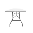 Techni Home 6 FT Granite White Folding Table