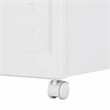 Set of 2 Collapsible Stackable Rolling File Boxes with Lids and 10 Hanging Files
