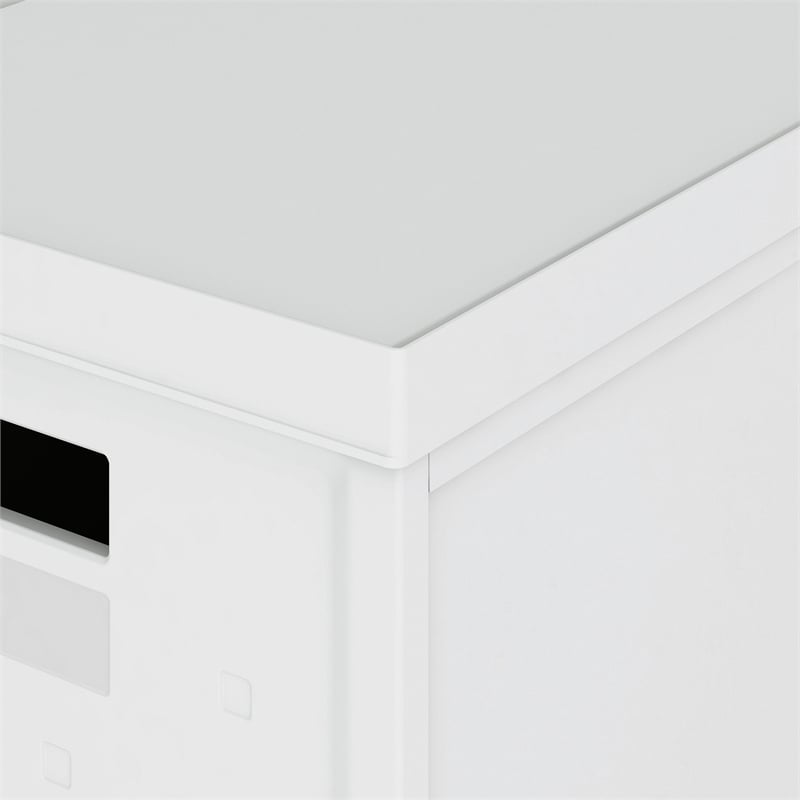 Set of 2 Collapsible Stackable Storage Box with Lids
