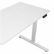 Techni Mobili 47.25in. W Electric Standing Desk - White