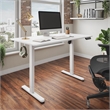 Techni Mobili 47.25in. W Electric Standing Desk - White