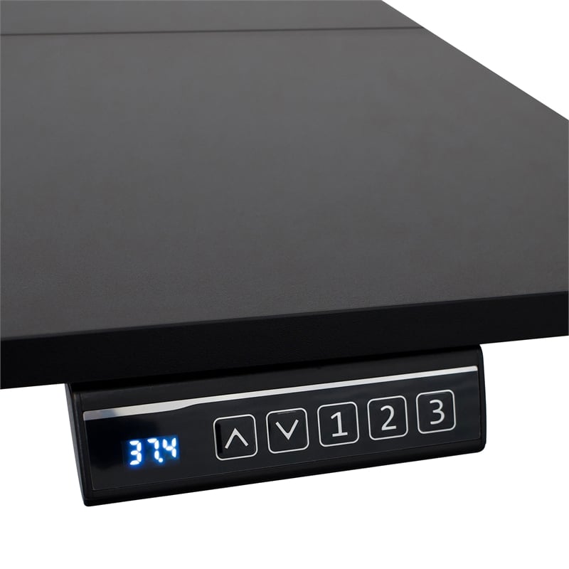 Techni Mobili 55in. W Electric Standing Desk - Black