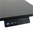 Techni Mobili 63in. W L-Shaped Electric Standing Desk - Black