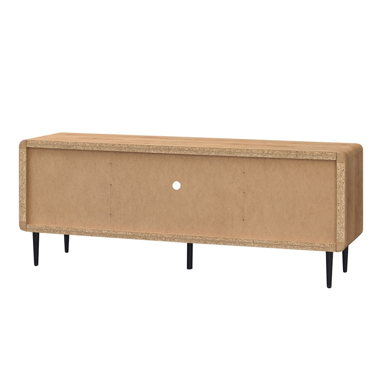 Techni Mobili Mid Century TV Stand for TVs Up to 60in. Oak