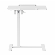 Techni Mobili Sit-to-Stand Rolling Adjustable Laptop Cart White