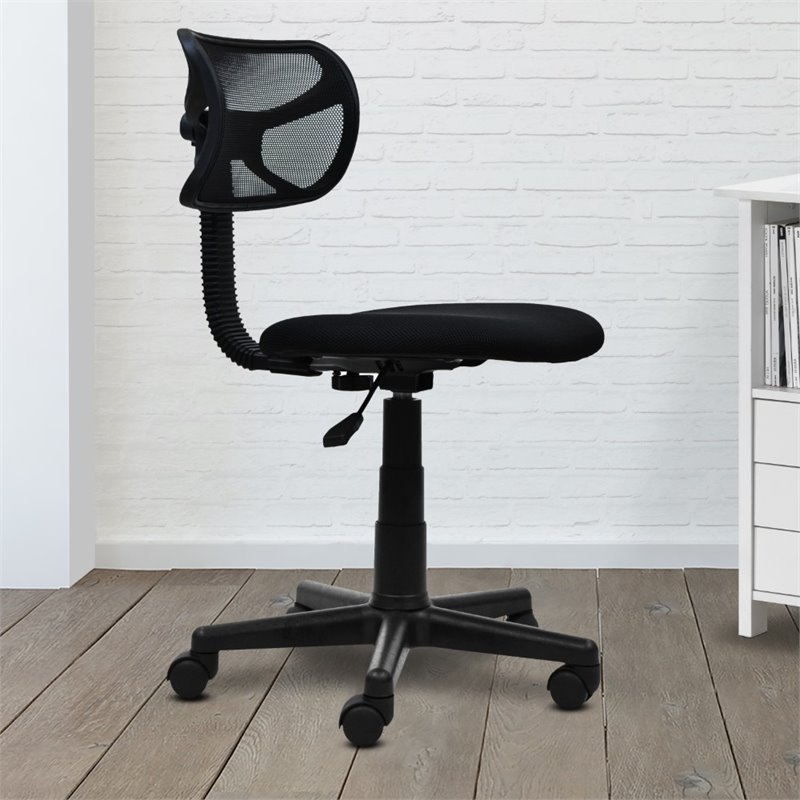 cymax flash furniture mid back mesh task office chair