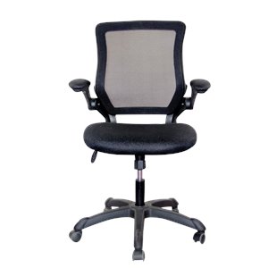 mesh task office chair in black