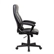 Techni Mobili Medium Back Manager Office Chair in Black