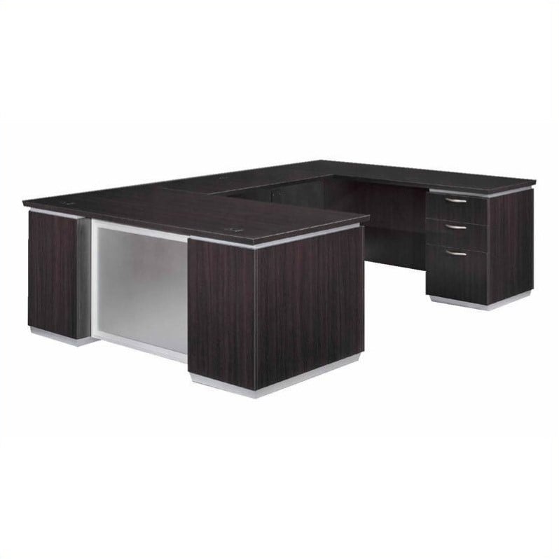 DMi Pimlico Laminate Executive Right U Shaped Desk (Assembled)   7020 57