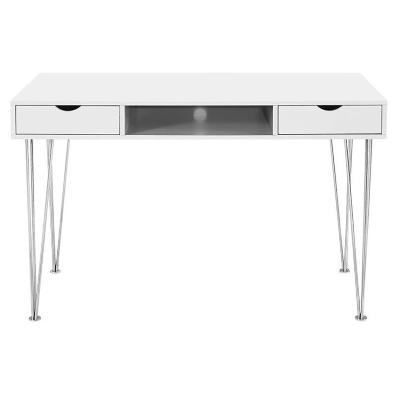 Walker Edison Computer Desk In Gray D48ca1gr Walker Edison Computer Desk In Gray