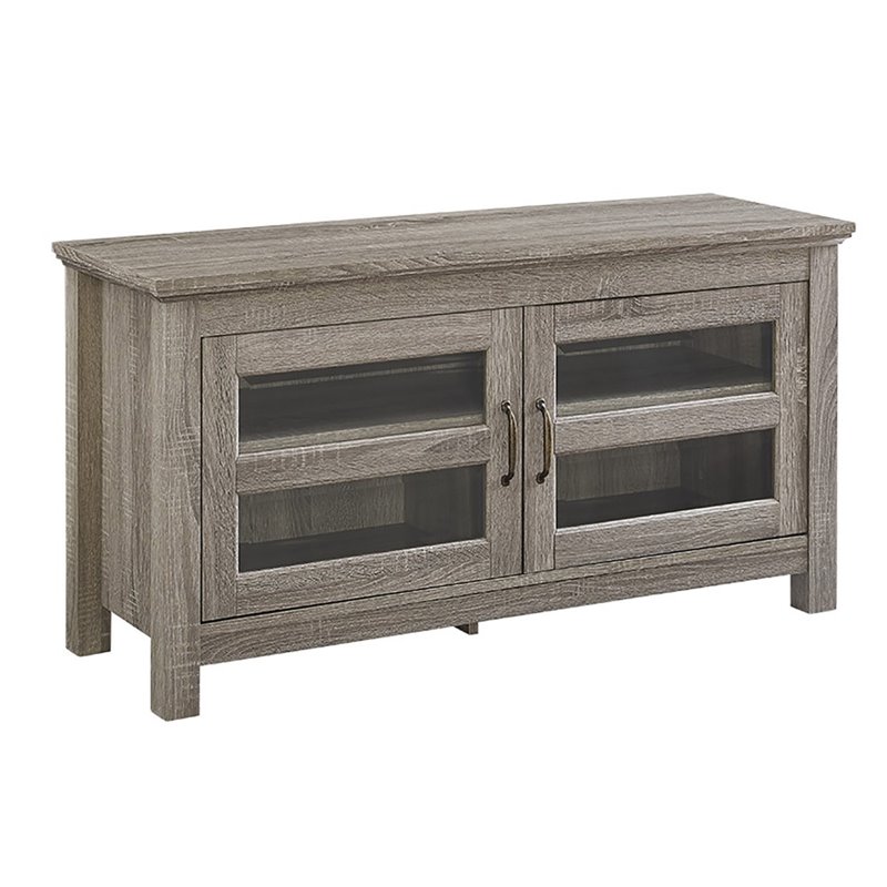 Walker Edison 44" TV Stand in Driftwood W44CFDAG