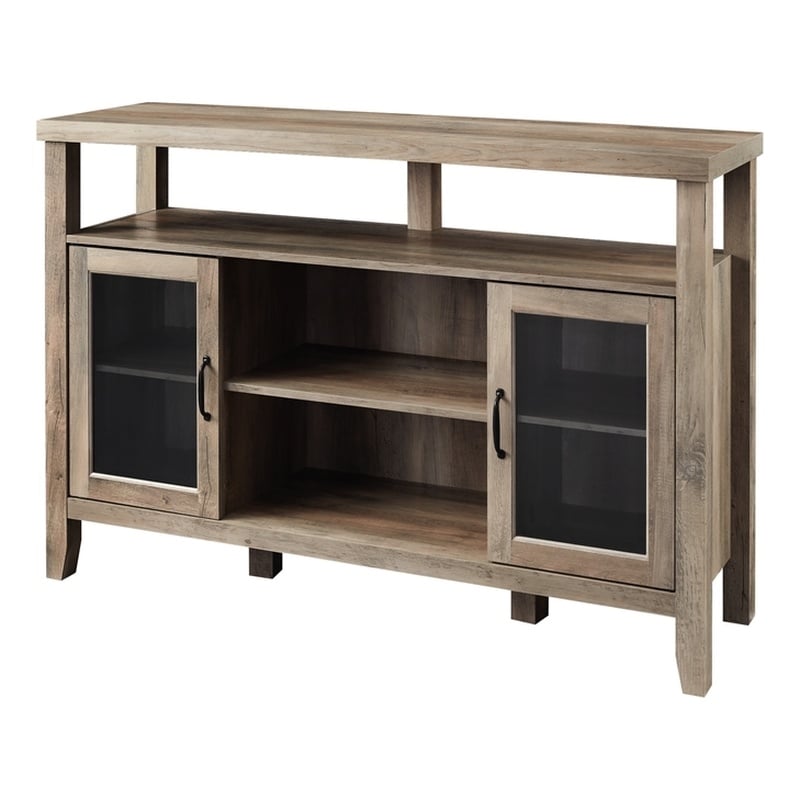 Gray wash buffet top