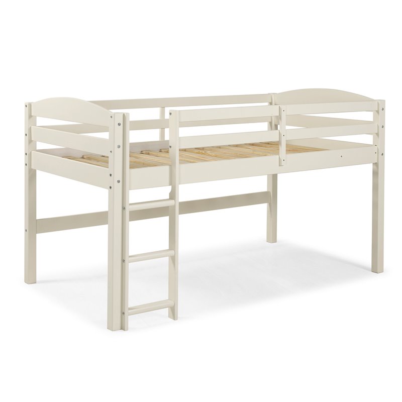 low loft twin bed