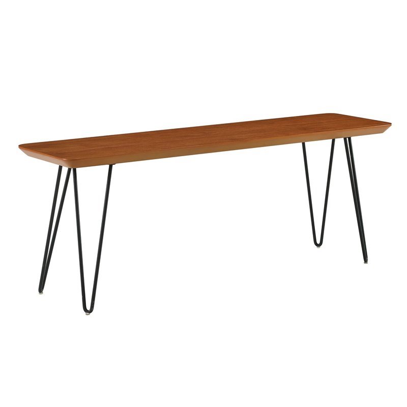 48 Hairpin Dining Bench Walnut Db56hpdwt