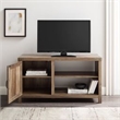 44 inch Rustic Farmhouse Barn Door TV Stand - Reclaimed Barnwood