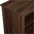 70 inch Wood Media TV Stand Storage Console in Dark Walnut