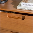 3 Drawer Mid Century Modern Wood Dresser - Caramel