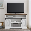 Walker Edison Sliding Barn Door Wood TV Stand for TVs up to 65