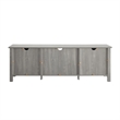 Walker Edison Simple Modern Wood TV Stand for TVs up to 78