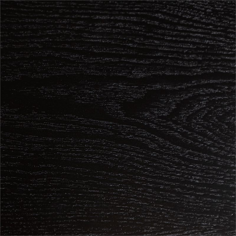 Walker Edison Industrial Bent Mid-Century Metal Queen Size Canopy Bed in Black