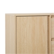 Walker Edison 2-Door Modern Wood Sideboard with 2 Drawers in Coastal Oak
