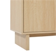 Walker Edison 2-Door Modern Wood Sideboard with 2 Drawers in Coastal Oak
