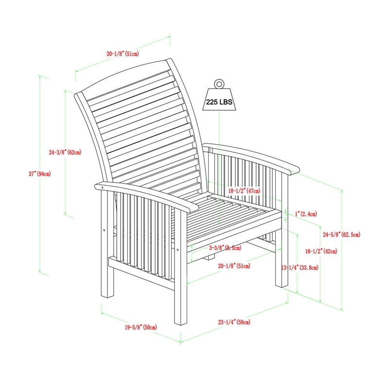 62cm outdoor online cushion