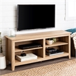 58" Essentials Wood TV Stand with Natural Wood Finish ...