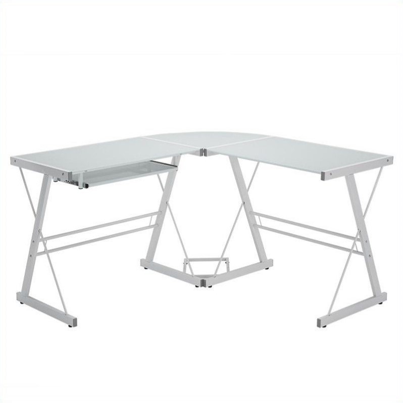White Corner Computer Desk D51w29 White Corner Computer Desk