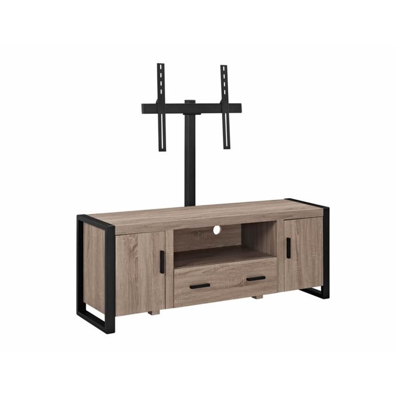 60" TV Stand with Mount in Driftwood W60UBC22AGMT