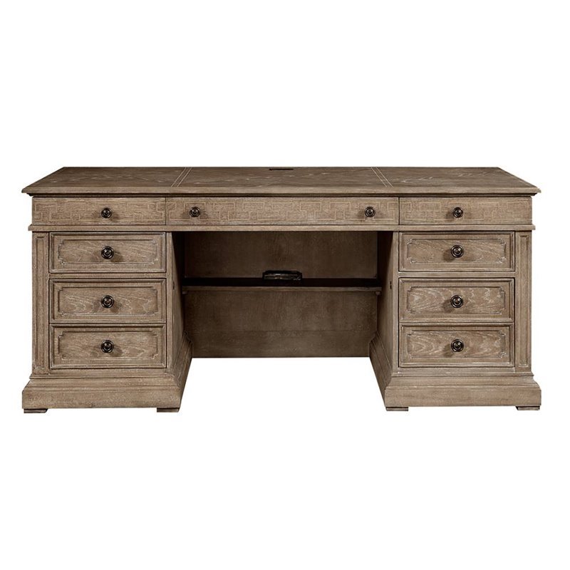 Stanley Furniture Wethersfield Estate Executive Desk In Brimfield