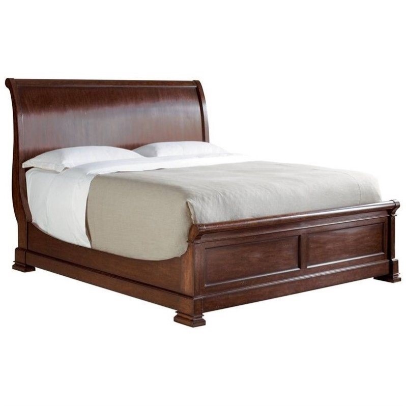 Stanley Furniture Louis Philippe Queen Sleigh Bed In Orleans