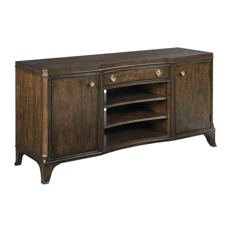 American Drew Grantham Hall TV Stand in Coffee - 512-585