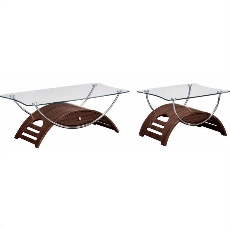 Global Furniture Usa Sweeney 2 Piece Glass Top Occasional Table Set Global Furniture Usa Sweeney 2 Piece Glass Top Occasional Table Set In Gany
